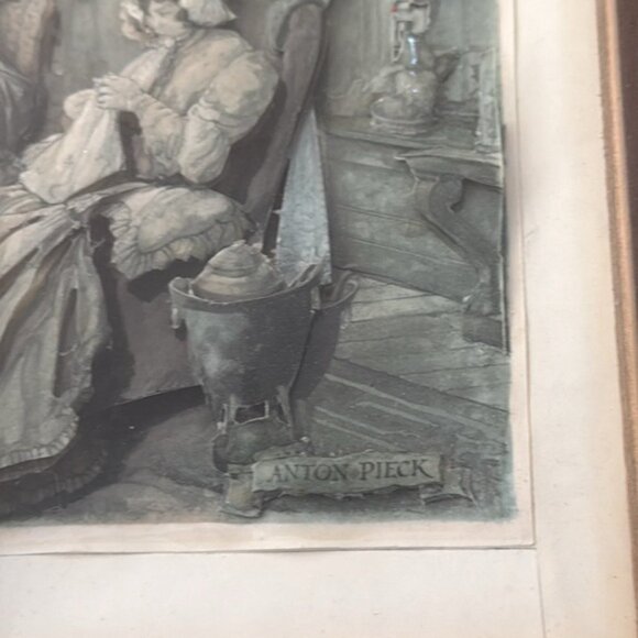 Vintage Anton Pieck 3D Shadow Box Art Wood Frame Lesley Owsley Handcrafted - Picture 8 of 16